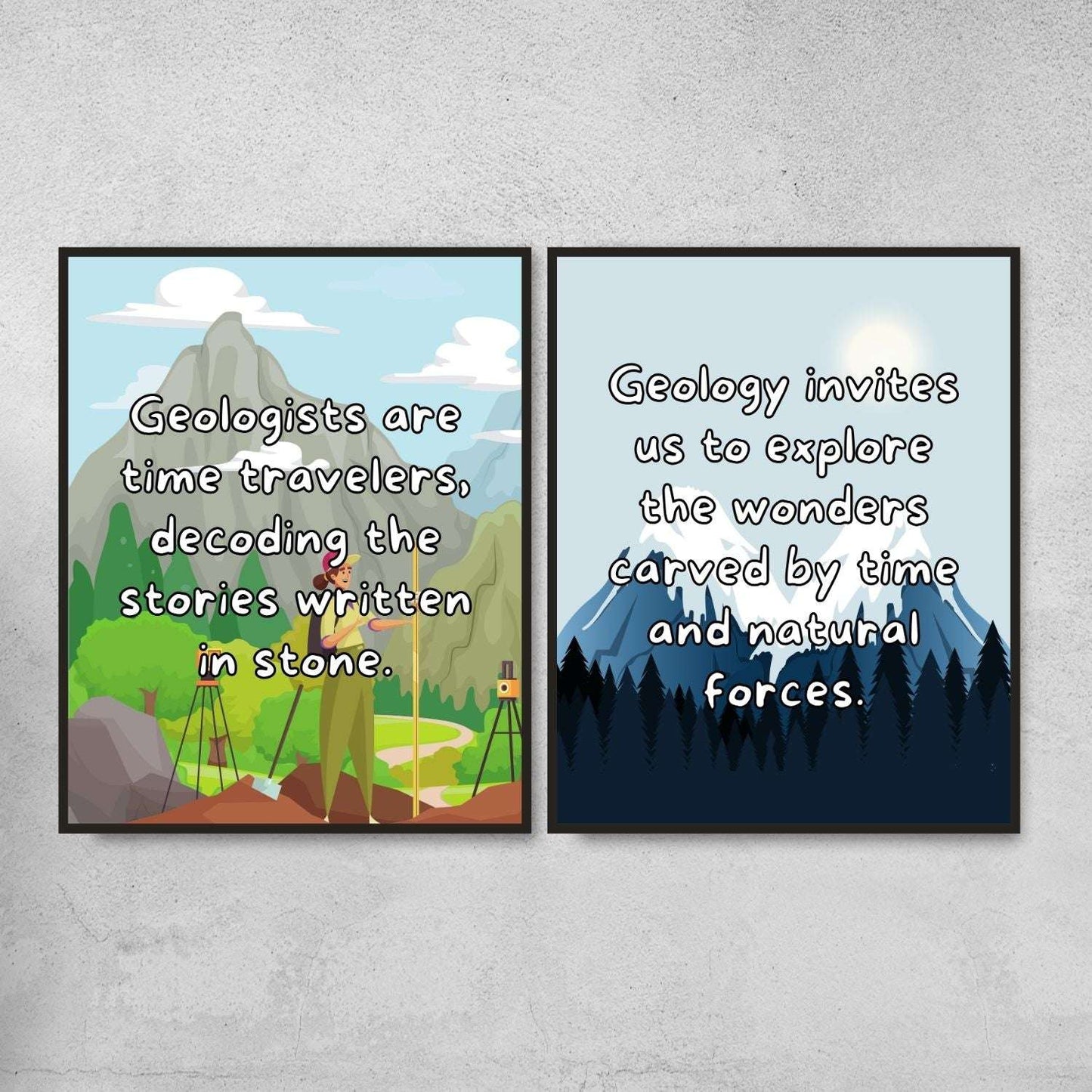 Quotes for Geology classroom decor