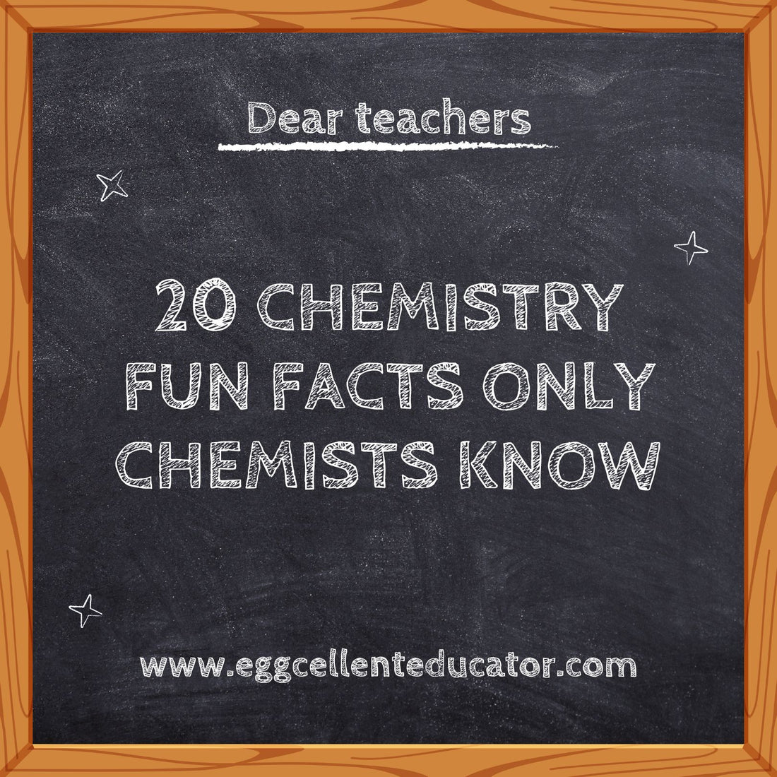 Chemistry fun facts