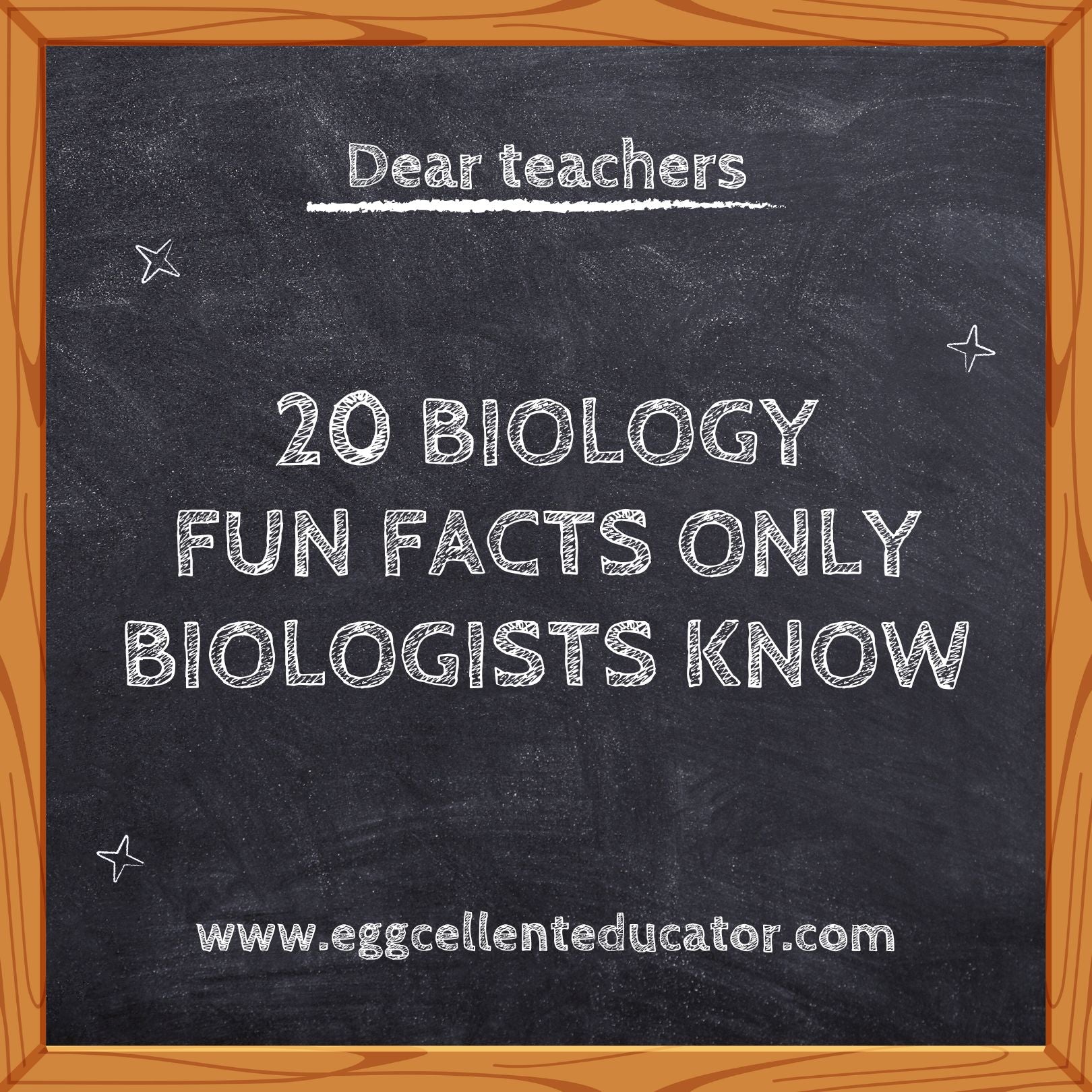 20 Biology Fun Facts Only Biologists Know – Eggcellent Educator