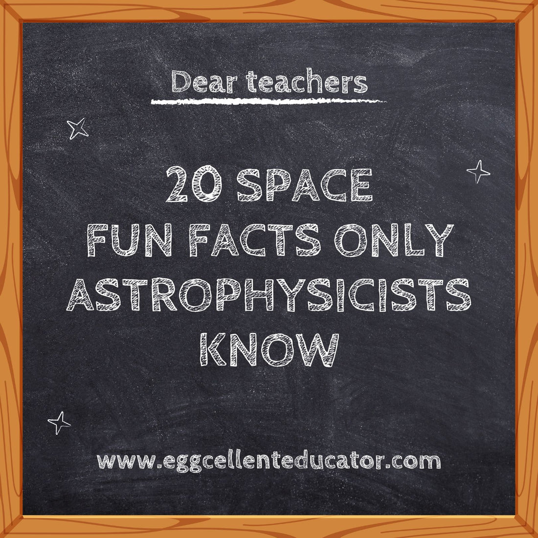 Outer Space Fun Facts