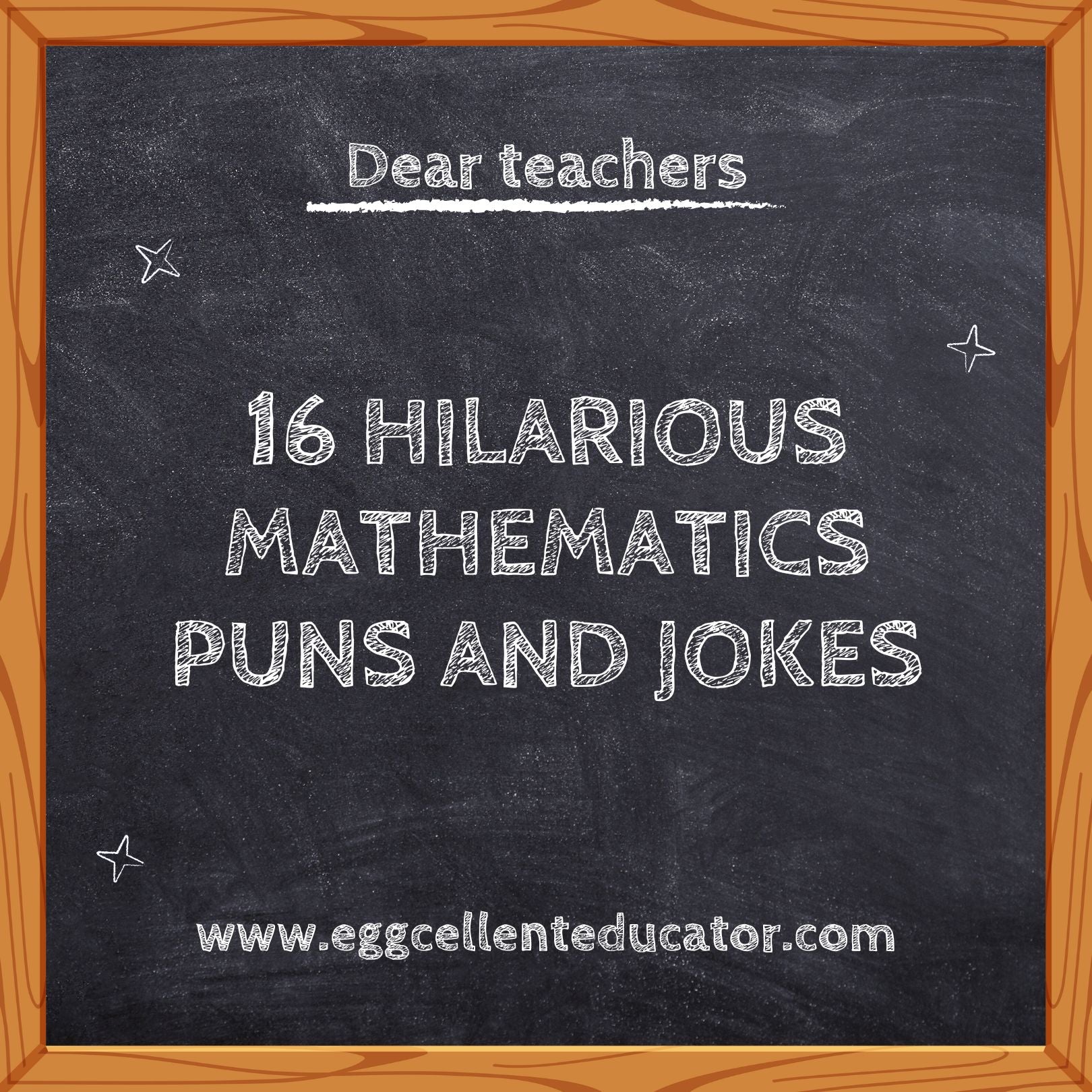 Are You Ready to Laugh? 16 Funny Math Puns and Jokes – Eggcellent Educator