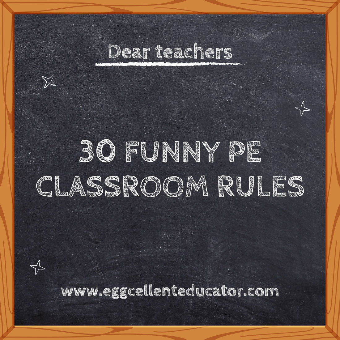 30 Funny PE Classroom Rules to Keep Your Class in Check