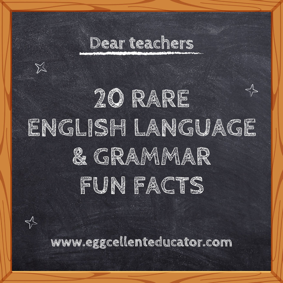 20 Rare English Language and Grammar Fun Facts