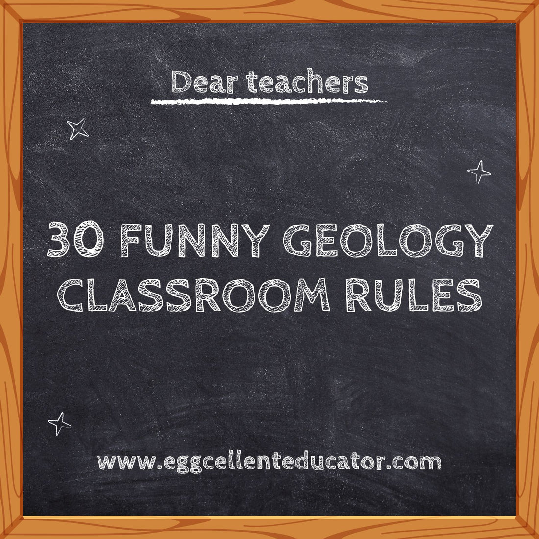 30 Funny Geology Classroom Rules That Rock the Class