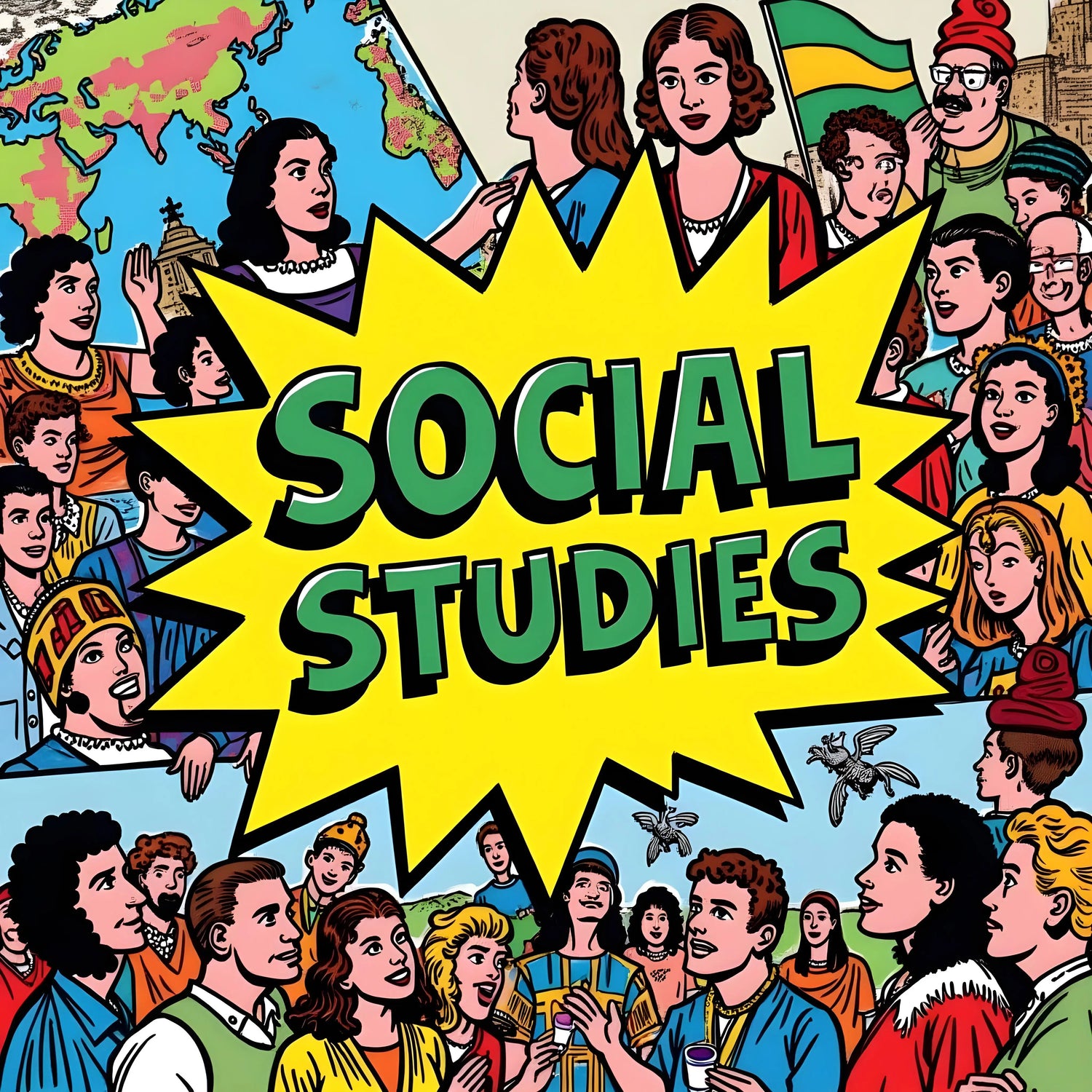 Social Studies Classroom Decor