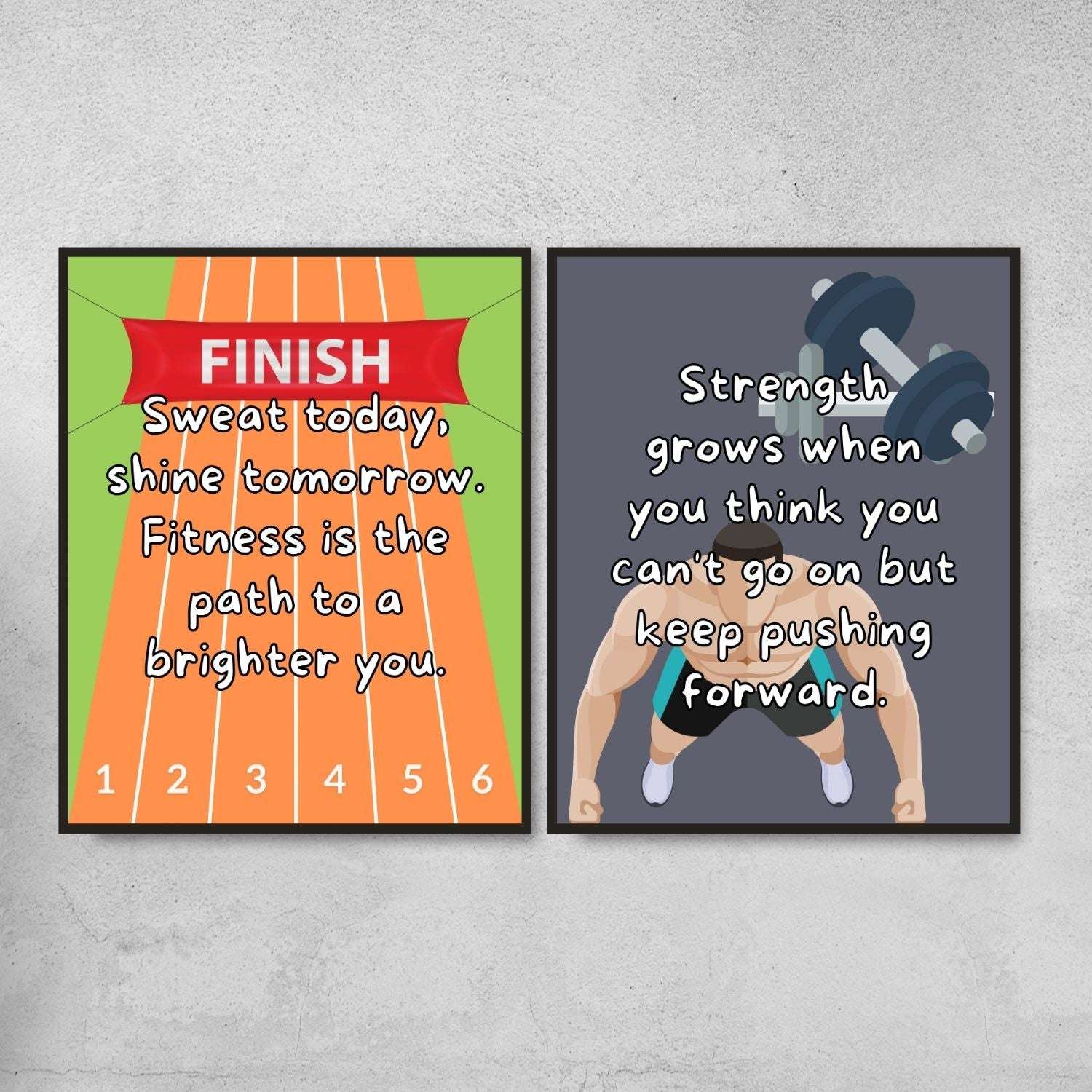 Quotes for PE Classroom Decor