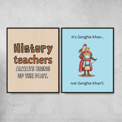 Funny Posters for History Classroom Decor