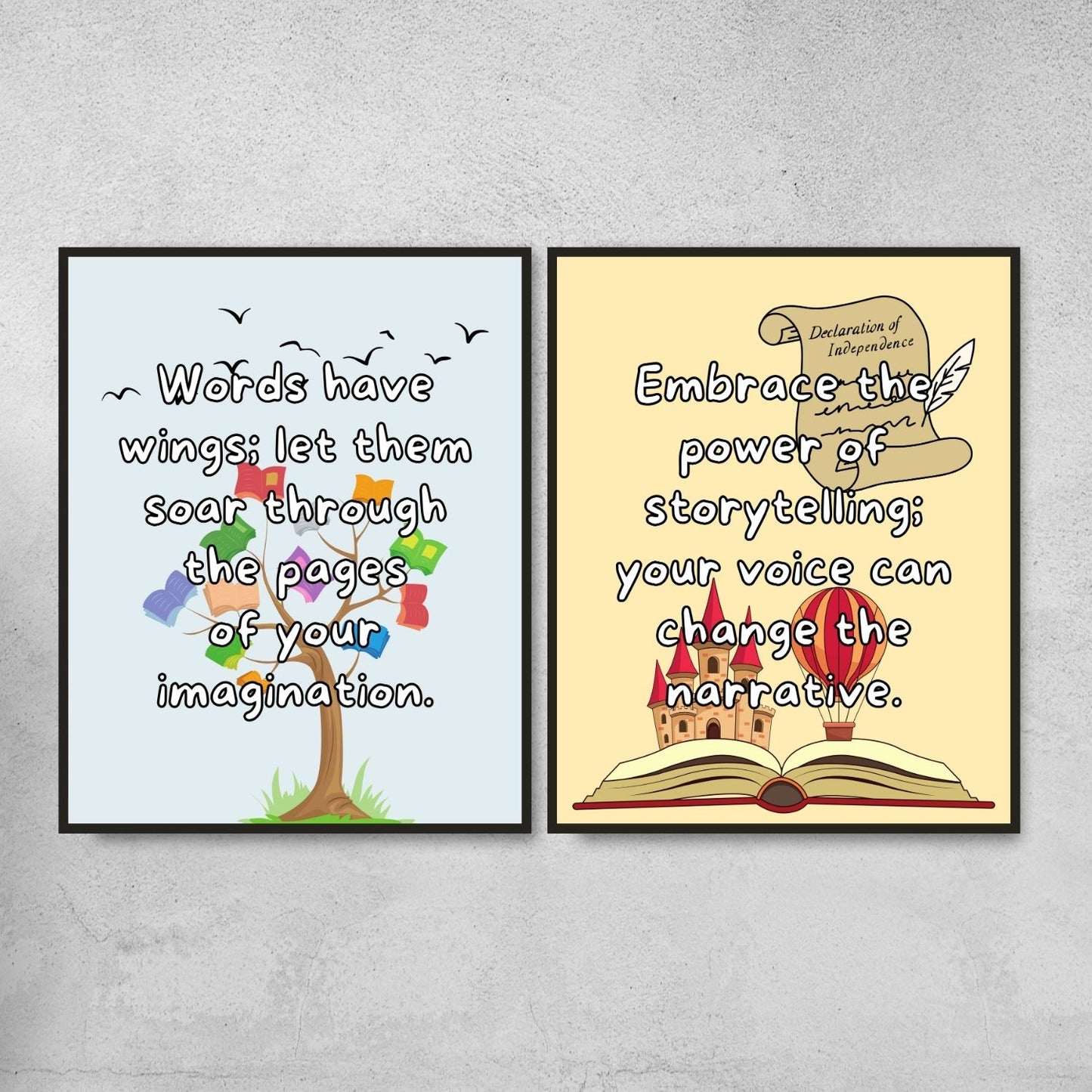 Quotes for English classroom decor