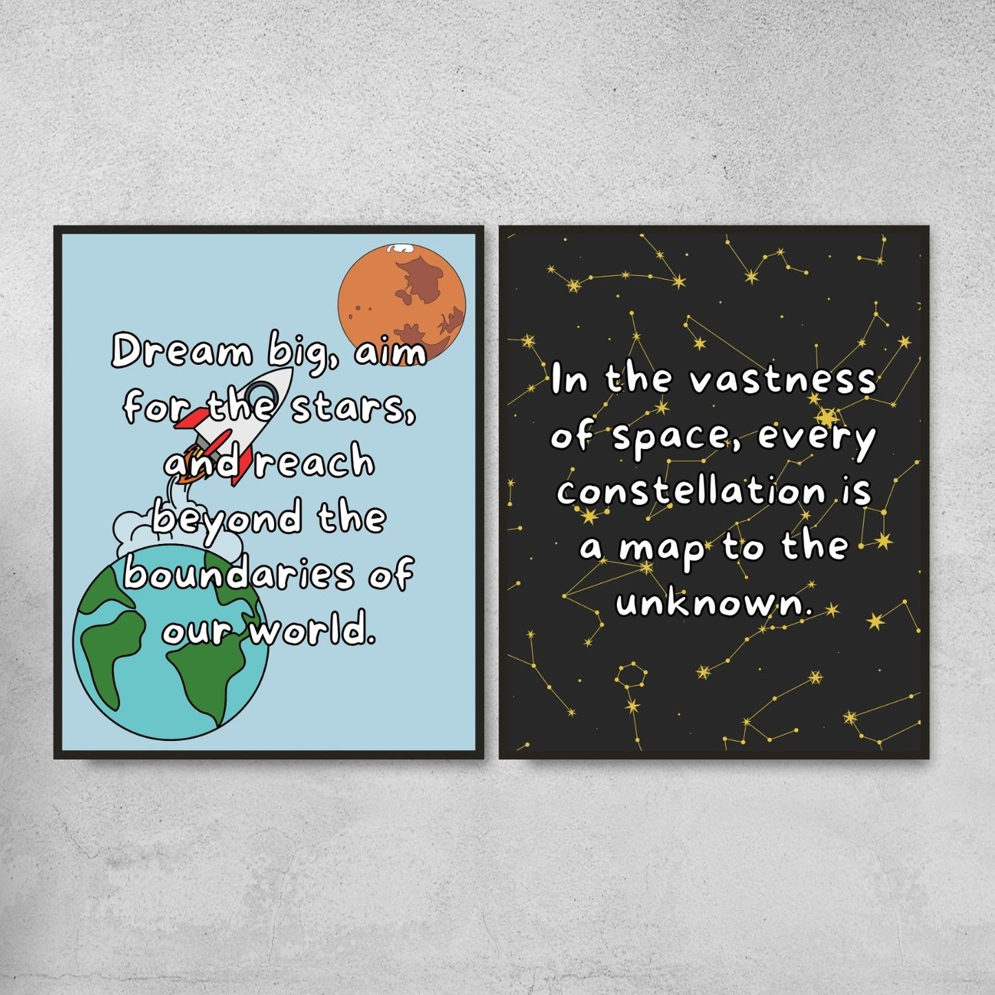 Outer space quotes for science classroom decor - Vol.1