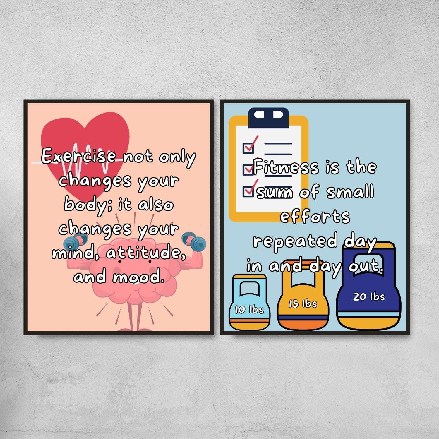 Quotes for PE Classroom Decor
