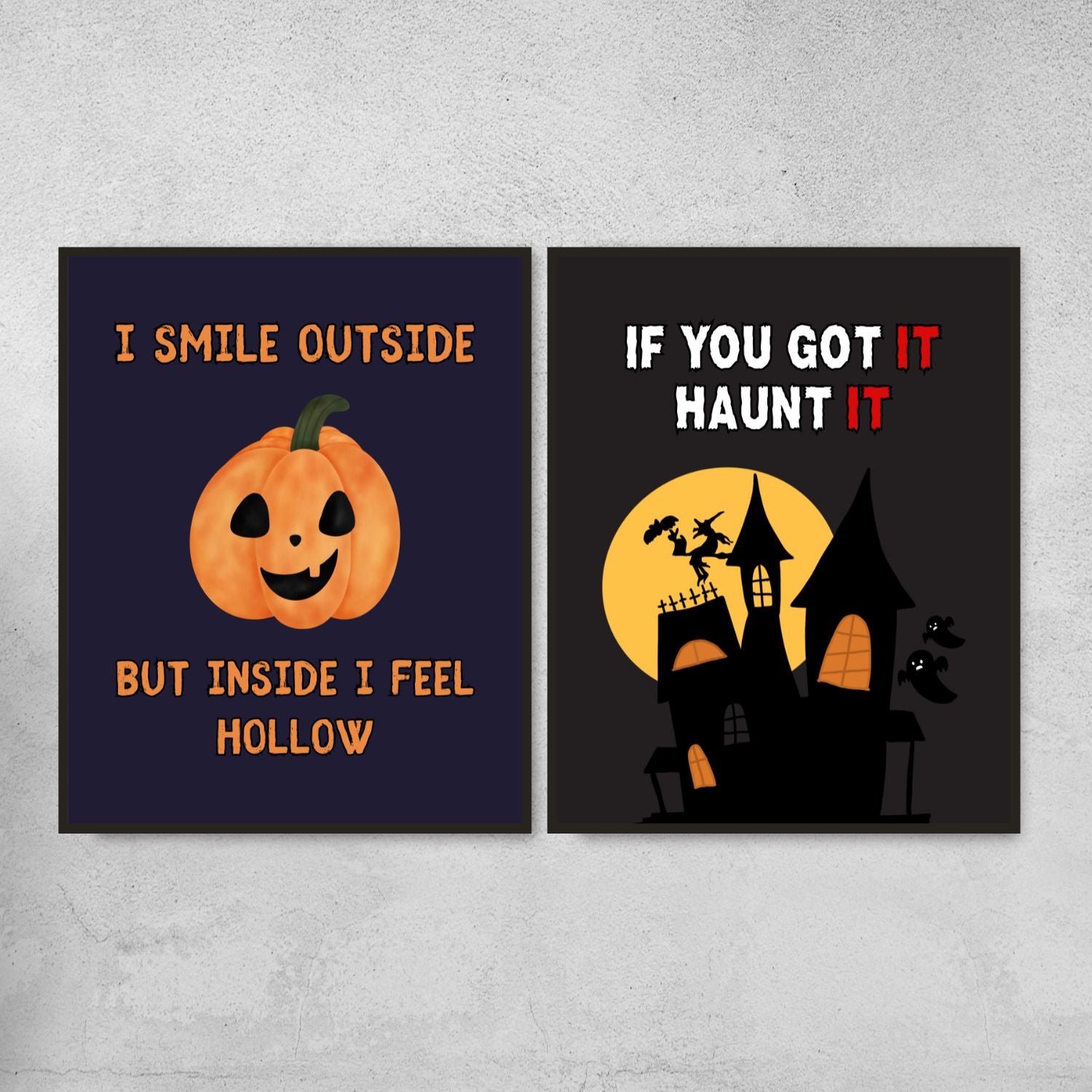 Funny Halloween Posters for Classroom Decor