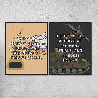 Quotes for History classroom decor