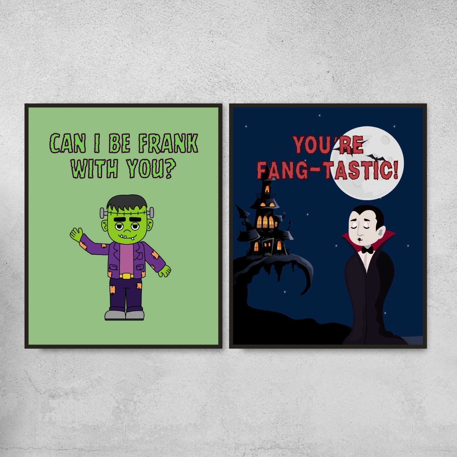 Funny Halloween Posters for Classroom Decor