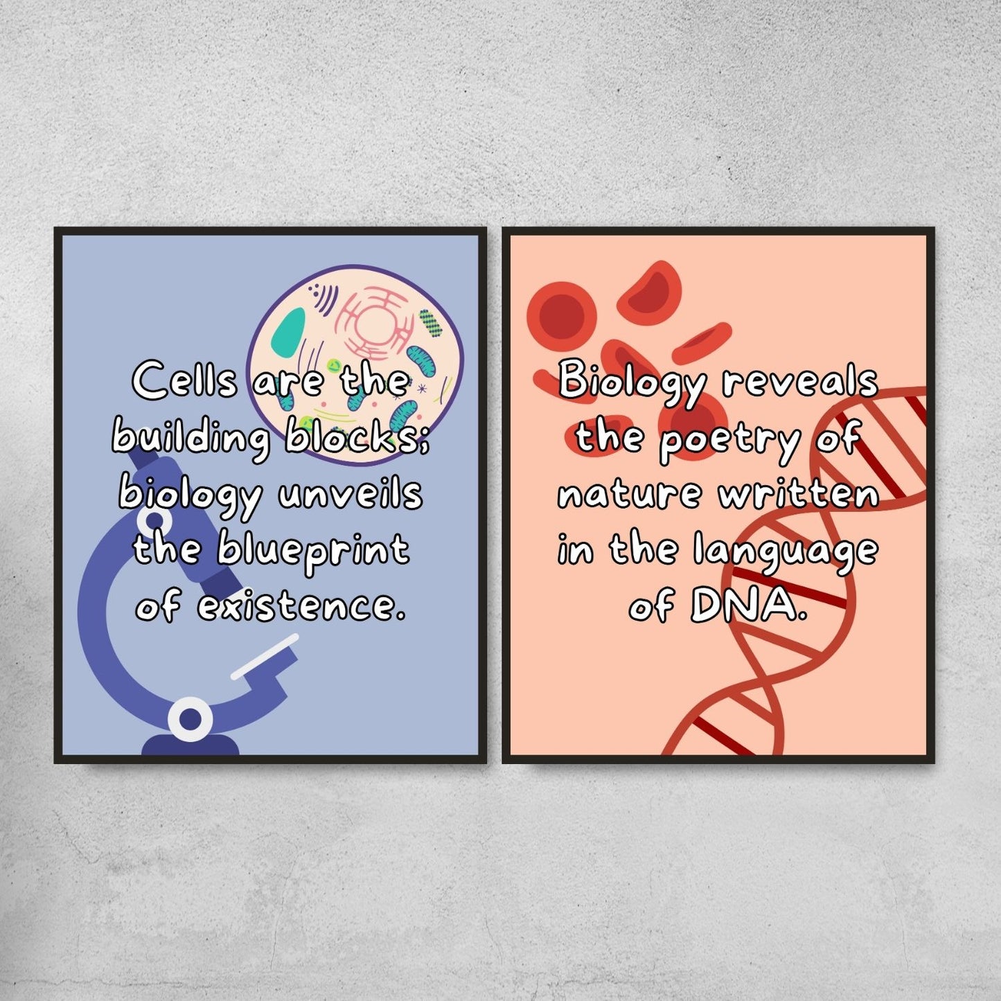 Quotes for Biology Classroom Decor