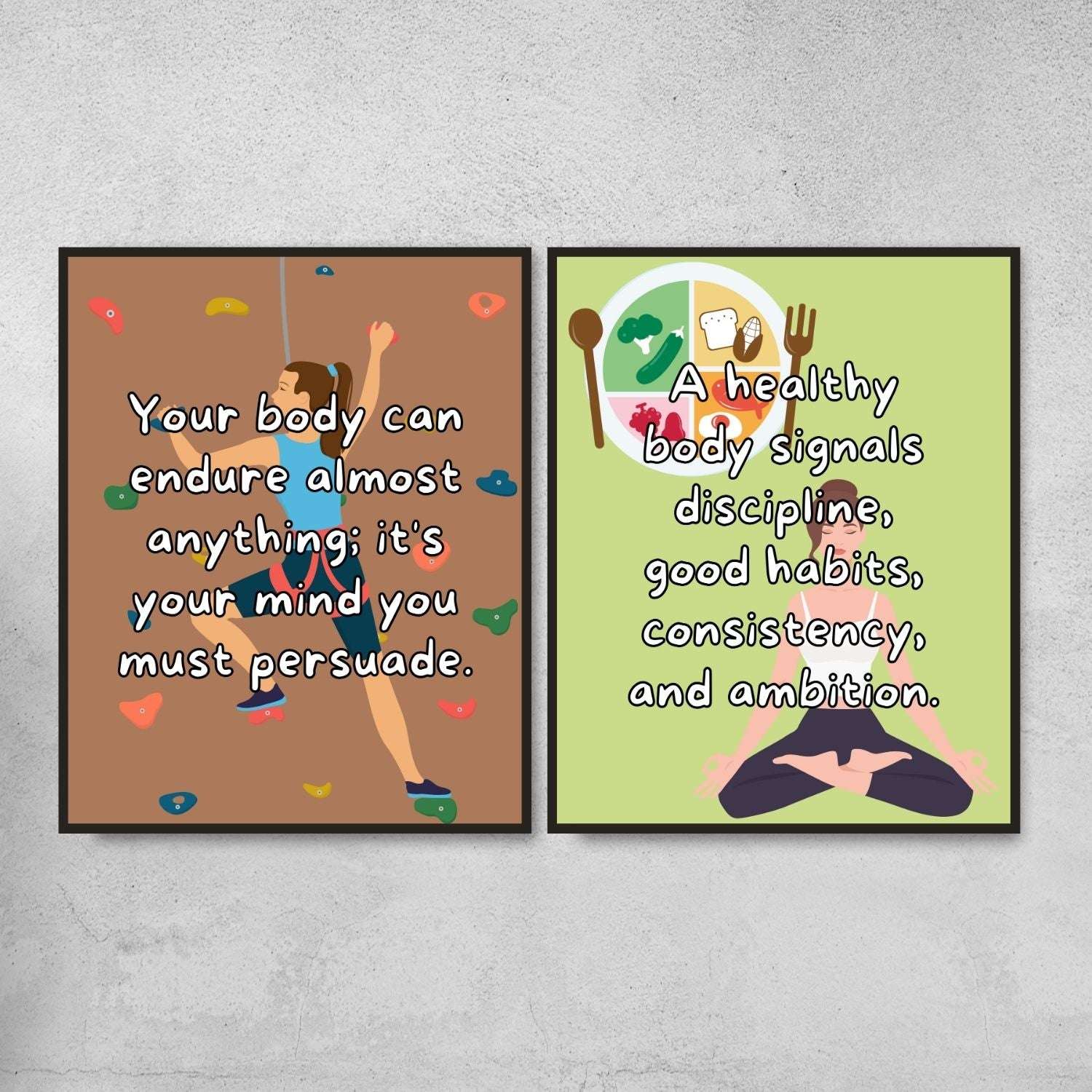 Quotes for PE Classroom Decor