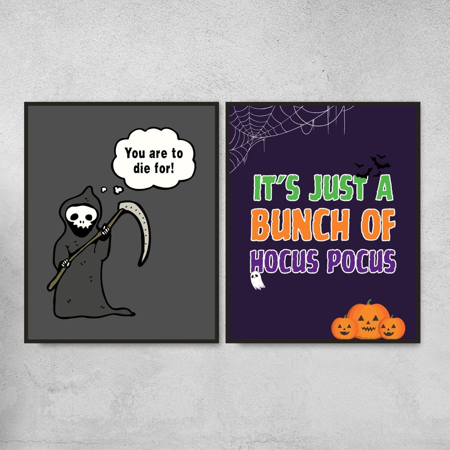 Funny Halloween Posters for Classroom Decor