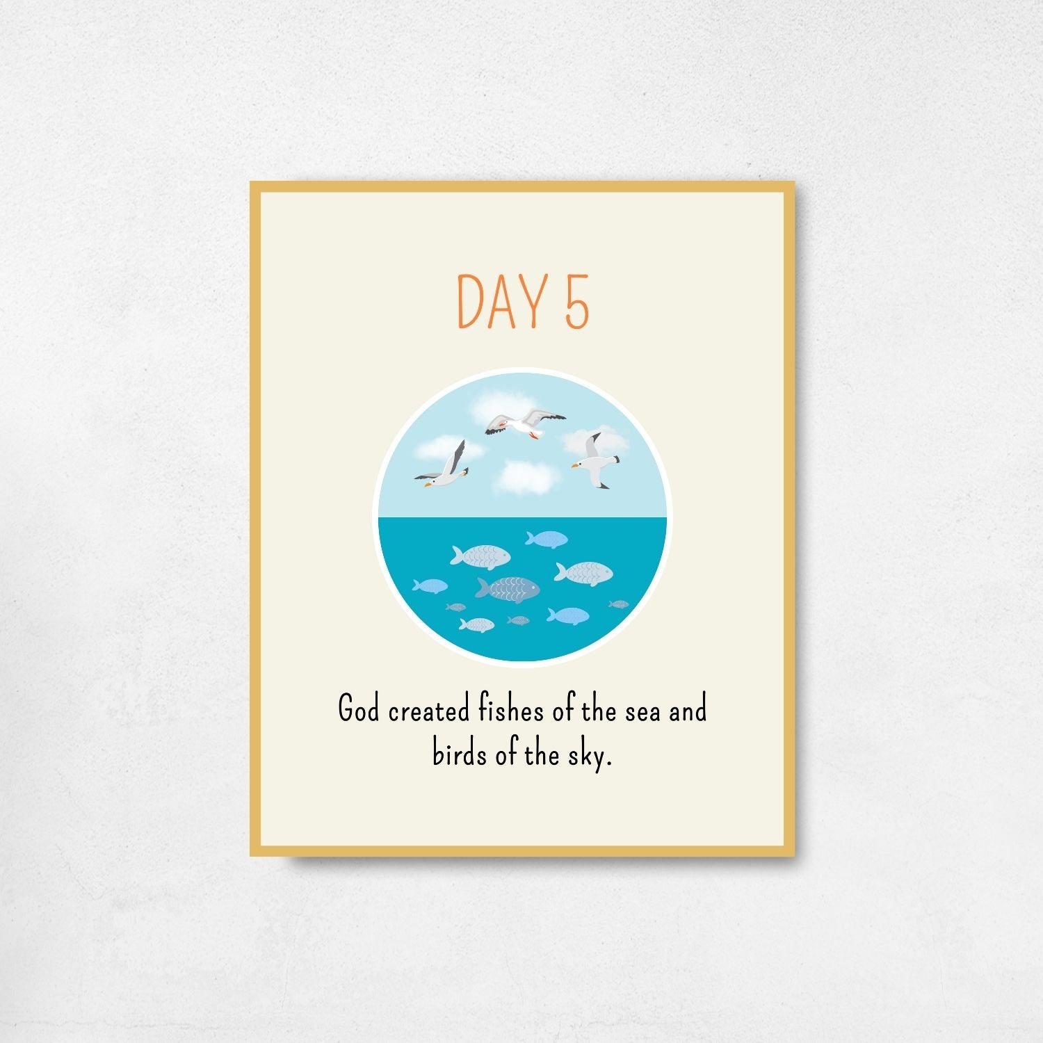 7 Days of Creation Posters for Classroom Decorations