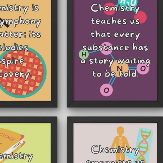 Quotes for Chemistry Classroom Decor