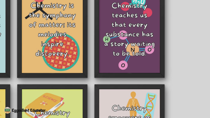 Quotes for Chemistry Classroom Decor