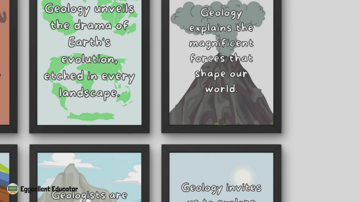 Quotes for Geology Classroom Decor