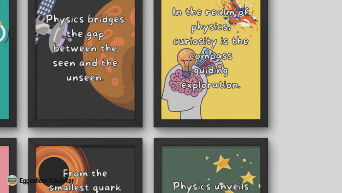 Quotes for Physics Classroom Decor