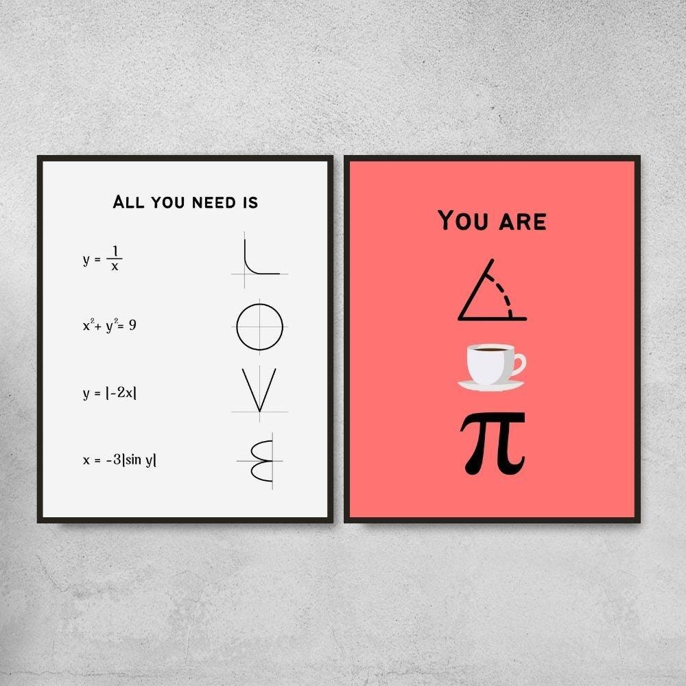 Funny Posters for Math Classroom Decor