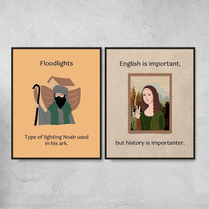 Funny Posters for History Classroom Decor