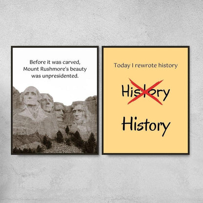 Funny Posters for History Classroom Decor