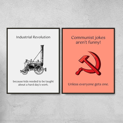 Funny Posters for History Classroom Decor