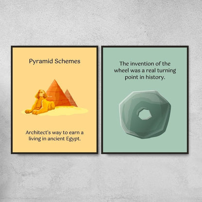 Funny Posters for History Classroom Decor