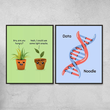 Funny Posters for Biology Classroom Decor